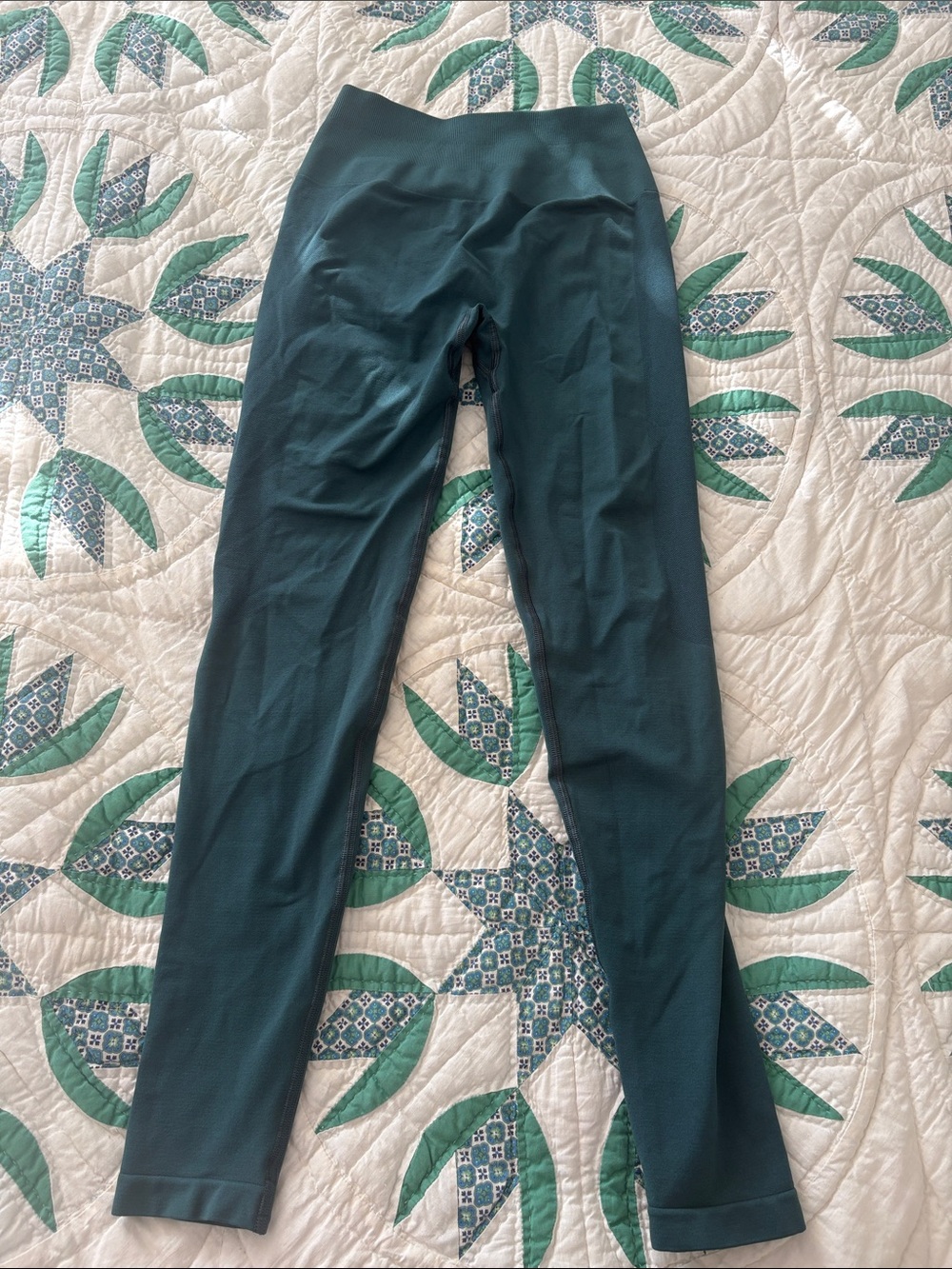 Alphalete Teal High-Rise Leggings